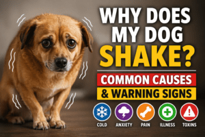 why does my dog shake